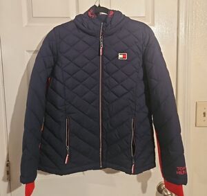 Tommy Hilfiger Navy Blue Puffer Jacket